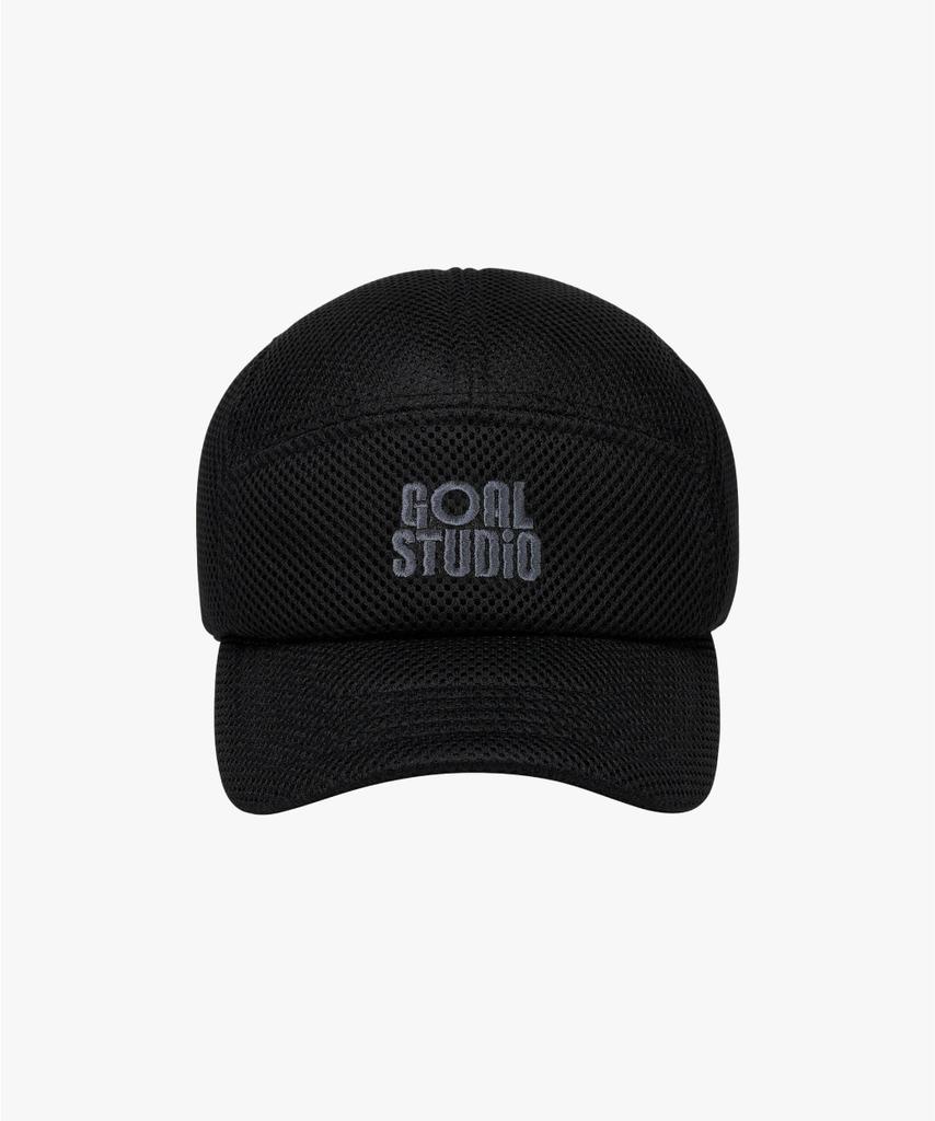 GOALSTUDIO Goal Airthrough Running Cap-Black