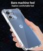 Airbag durchsichtige Handyhülle für Moto G85 G84 G82 G73 G71 G64 weiche TPU-Rückabdeckung für Moto G54 G62 G53 G52 G42 G34 G32 G31 G24