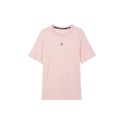 Dri-Fit Sport Einfarbig Rundhals Schnelltrocknend Lässig Kurzarm T-Shirt Herren Tops Legend-Pink FN5830-622