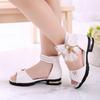 Kids Bow Sandals Children Girls Summer Cute Sandals Beach Princess Fashion High Heels Tassel School Shoes