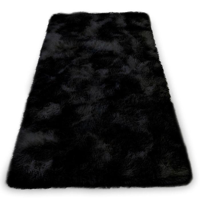 Tapis salon shaggy - AMAZINGGIRL - 120 x 160 cm - poils longs - synthétique
