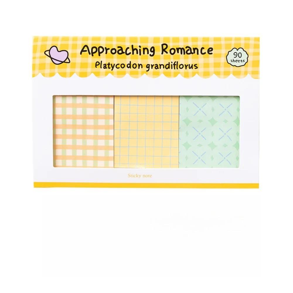 Kawai Square Grid Combination Sticky Notes Are Coming Soon Romantic Handbook Decoration Basic Material Paper Lovely Memo Pad