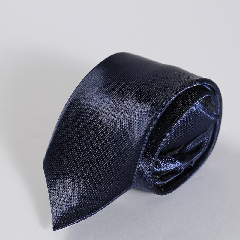 Zipper Tie Plain Face Upscale Groom Best Man Presides Over Hotel Business Men And Women Professional Dress Wedding Red And Black Collar