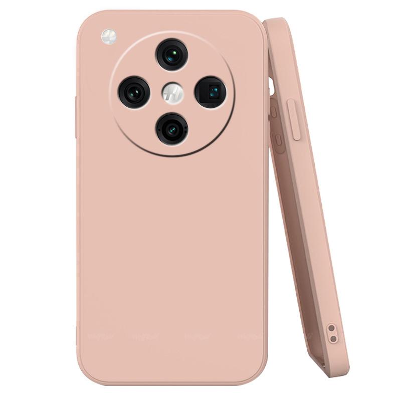 For OPPO Find X8 Case Cover OPPO Find X8 Capas Liquid Silicone Phone Bumper Shockproof Back TPU Soft Cover OPPO Find X8 Fundas