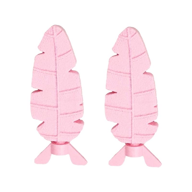 

Natural Beak Trimming Bird Perches Set Of 2 Durable Cage Toy For Parrots Small Pet розовый