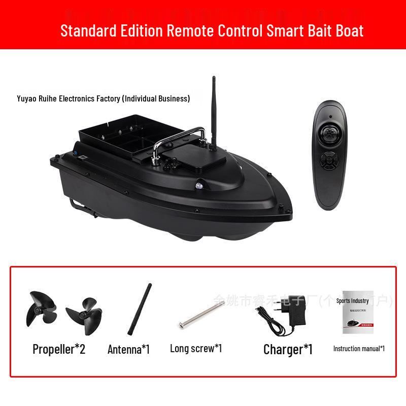 Large Remote Control Bait Boat with GPS & Auto Return for Fast Cruising