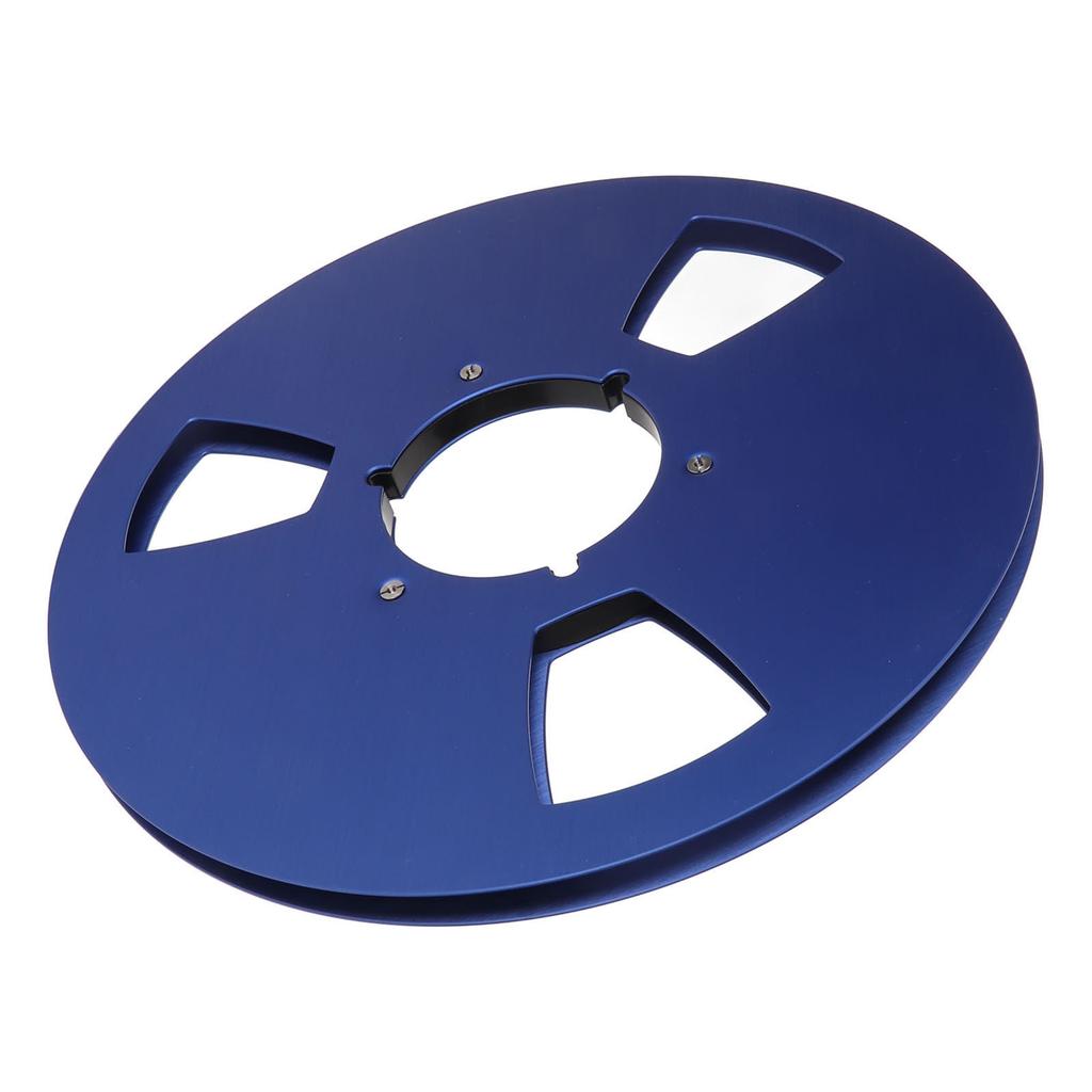 1/4 10.5 Inch Empty Tape Reel Universal 3 Holes Aluminum Alloy Takeup Reel for NAB Reel To Reel Tape