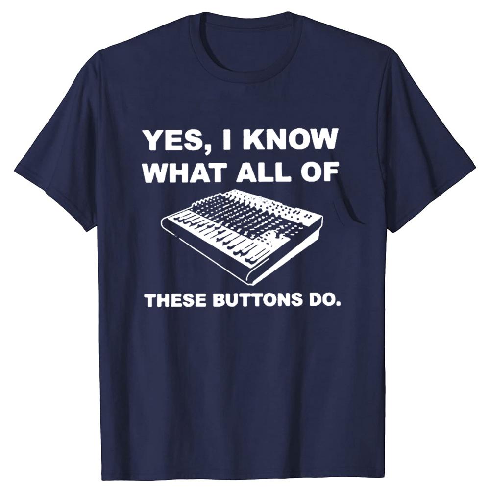 Sound Engineer T Shirts Graphic Streetwear Short Sleeve Harajuku DJ Audio Engineer Hip Hop T-shirt Mens Clothing