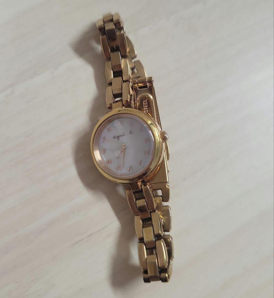 [USED] Seiko Agnes B. Gold Watch