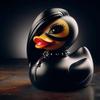 Indoor Duck Statue Gothic Sculpture Punk Animal Figurine Resin Statues Desk Decor Collectible Figurines Satan Duck Tabletop