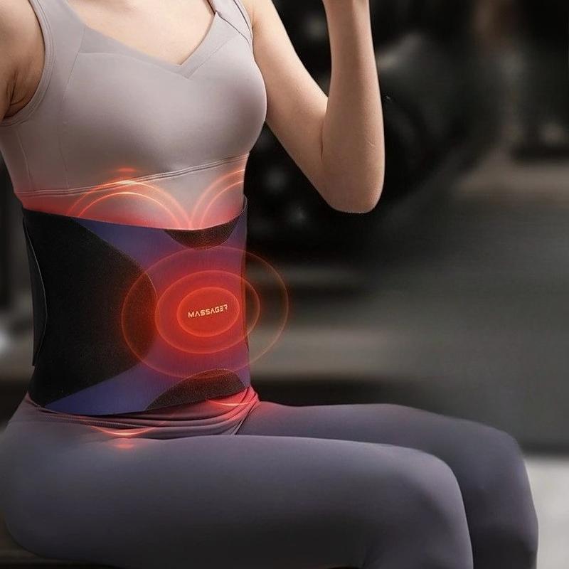 Home Multi functional Massage Belt Sweating Soothing and Healthy Abdominal Hot compress Pulse Waist and Abdominal Massager