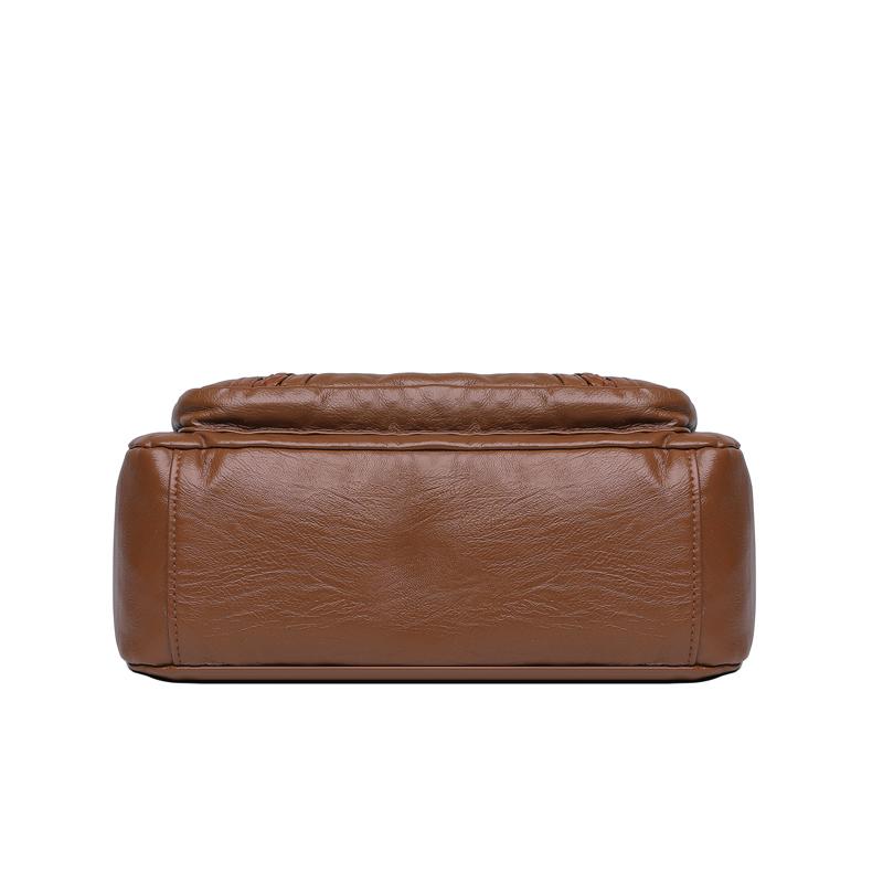 Multi-compartment Simple All-match Middle-aged and Elderly Mother's Large-capacity Casual Shoulder Crossbody Bag