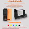 Bisofice Mini Handheld Printer Portable Inkjet Printer 600DPI High Definition Inkjet Code Printer with 2.4Inch LED