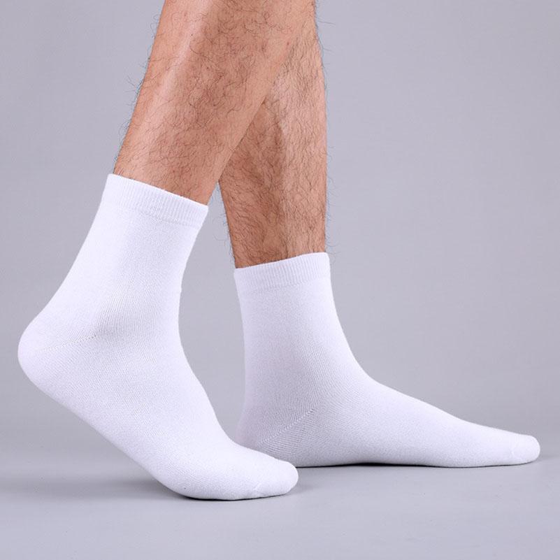 LKWDer 5 par skarpet męskich 98% bawełna wysokiej jakości skarpety męskie duże duży plus size 49,50,51 skarpetki codzienne biznesowe Calcetines Hombre