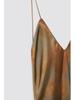 2023 Sexy V-Neck Backless Rainbow Print Long Suspender Dress