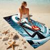 1Pc Nightmare Before Christmas Beach Towel, Quick Dry, Multi-Use for Beach Pool Gym Yoga Home Travel, Christmas, Halloween, Xmas Gift S537
