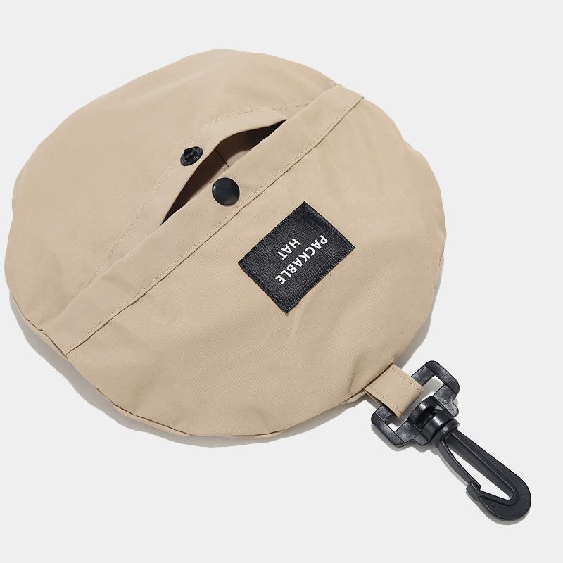 Spring and Summer New Outdoor Sports Travel Can Store Sunscreen Sun Hat Waterproof Quick Drying Bucket Hat Wholesale