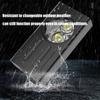 LED Torch Aluminum Waterproof Flashlights 3Light Mode Magnetic Base Blue White Red Light For Adventure Essential
