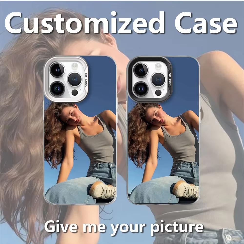 DIY Spring Time Photo Customized IMD Phone Case For Samsung S25 S24 Ultra S23 Ultra S22 S21 S20 Plus Note 20 S24FE S23FE Cover