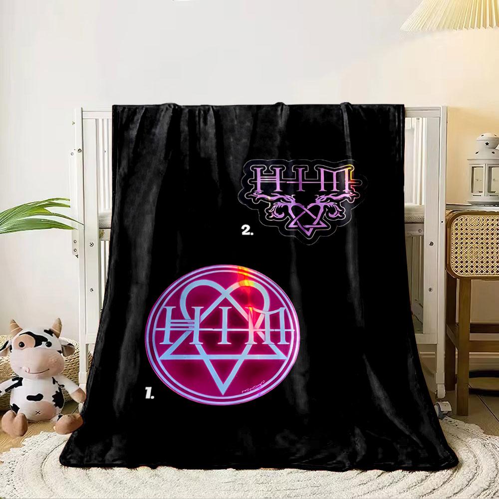 Heartagram Logo Blanket for All Seasons Blanket Lunch Break Throw Gift