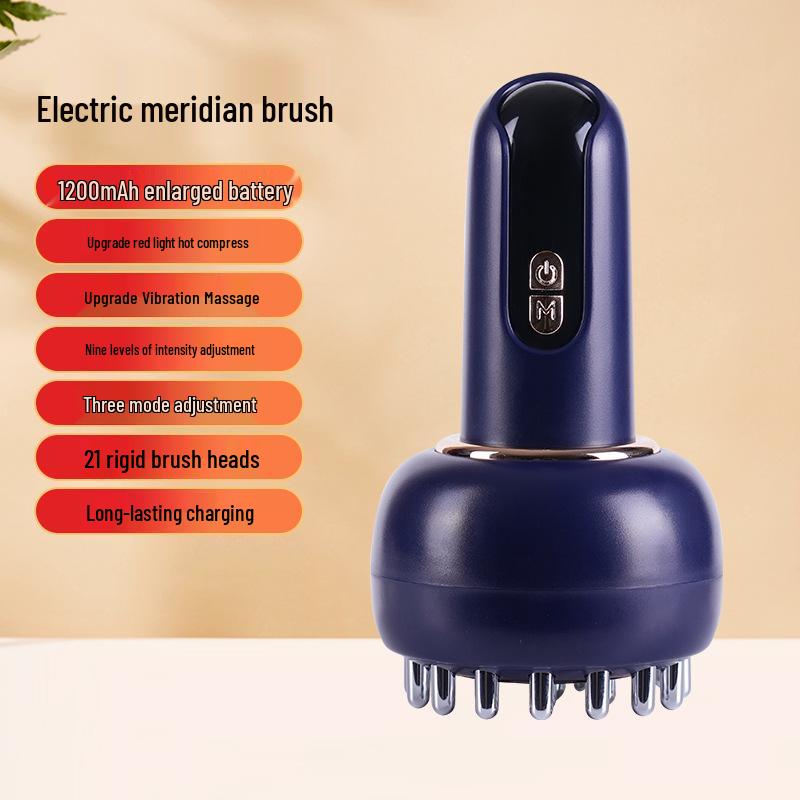 Portable Full-Body Electric Massager: Kneading, Scraping, Brushing, Cupping, and Lymphatic Health Instrument