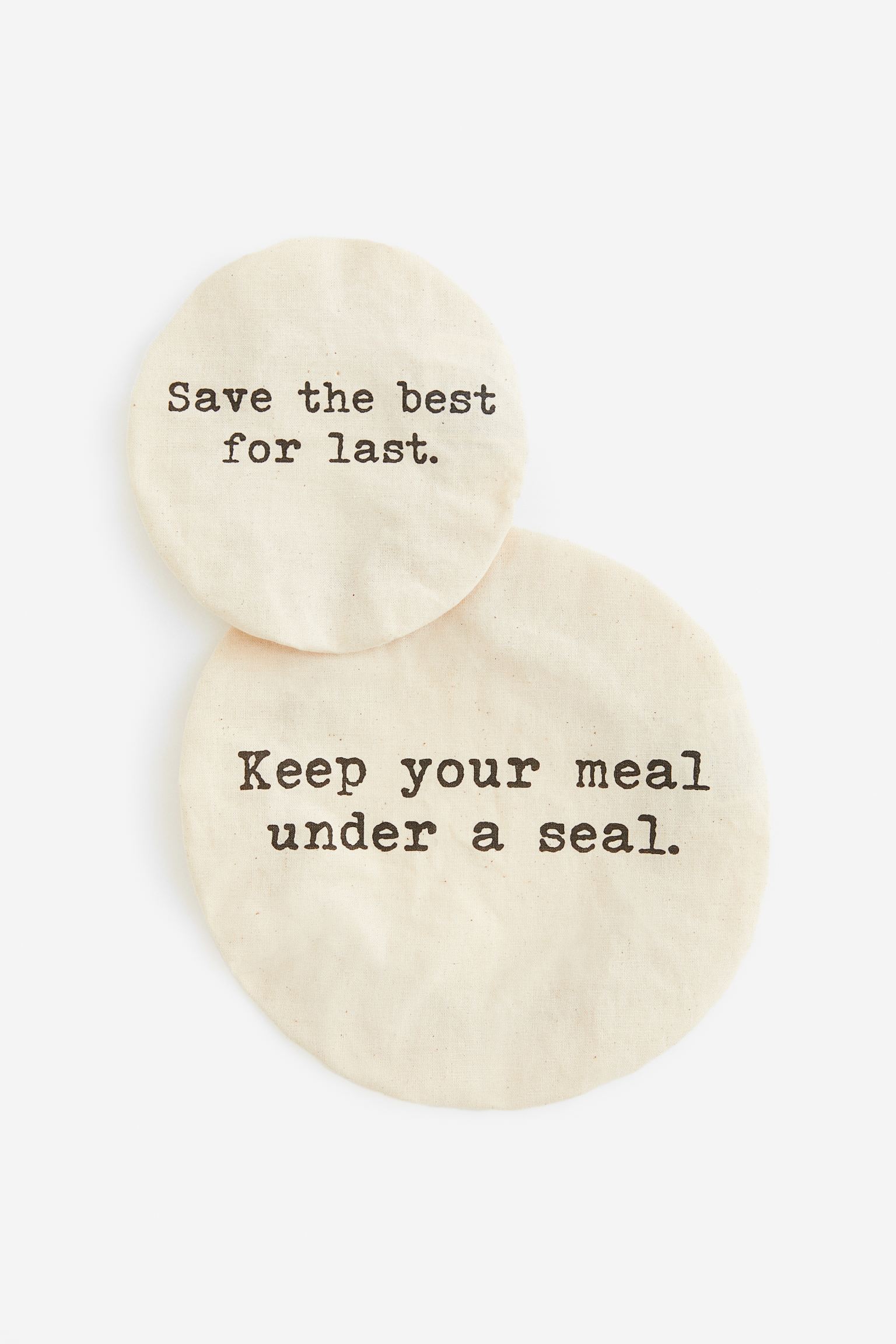 

2 упаковки небольших многоразовых крышек для чаш.