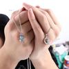 Elegant Star Pendant Lovers Astronaut Couples Necklace Spaceman Fashion Jewelry Korean Style Choker