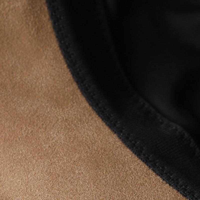 All-match Retro Suede Basin Hat Fashion Fisherman Hat Windproof Bucket Hat for Fall Winter Daily Wear Morning Workout