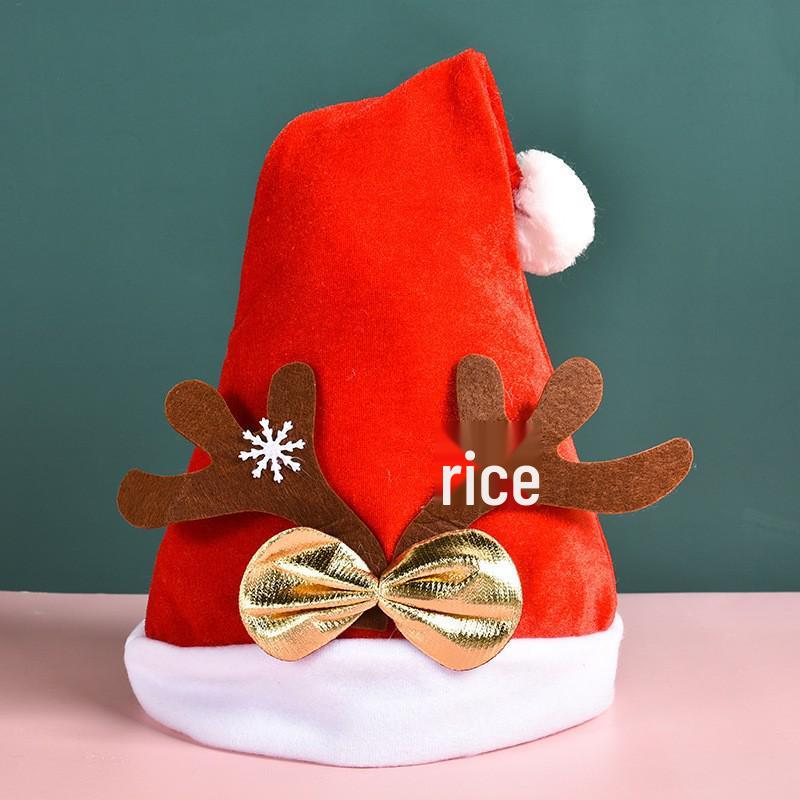 Přístavní Láska Svítící Vánoční čepice Santa Clause pro dospělé a děti