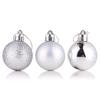 24pcs/Box Christmas Balls Christmas Tree Ornaments Christmas Decoration for Home Party Christmas Hanging Pendant