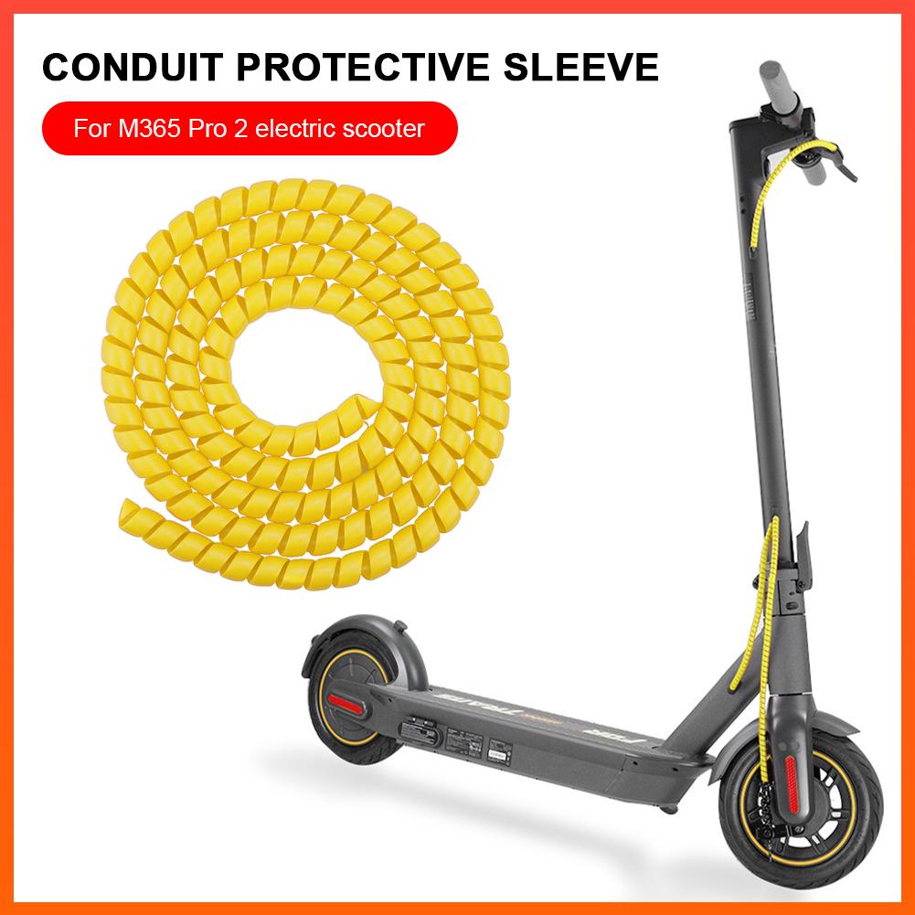 1.3m Winding Cable Wire Protector Cover Universal Line Organizer Pipe Protection Spiral Wrap Accessories for M365 PRO 2