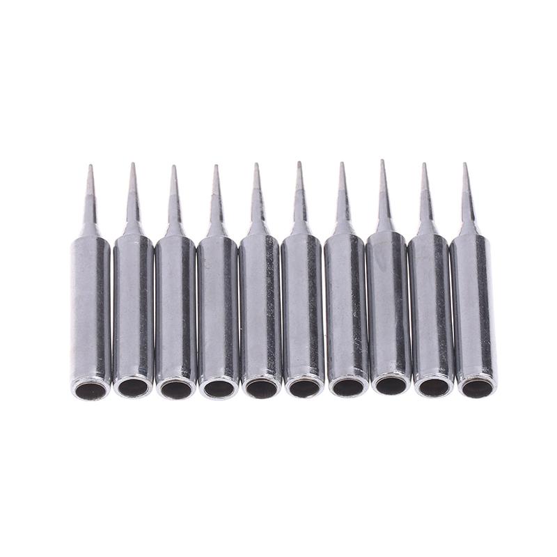 10Pcs 900M-T-I Soldering Replaceent Solder Iron Tips Station Tool Iron Tips Solder Tips Soldering Tips Solder Iron Tips