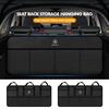 Multi-Pocket Car Trunk Organizer Hanging Rear Seat Back Net For Benz CLK GLC W212 C200 C300 W203 W204 W205 W169 W176 GLC