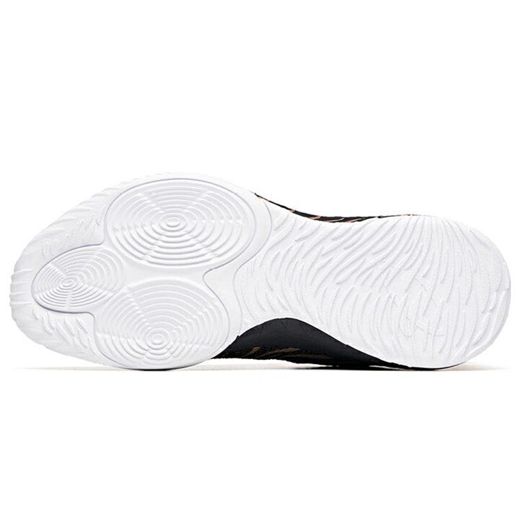 Anta GH1 Hayward Abrasion Resistant Slip Resistant Low Top Basketball Shoes Men's Black Gray 112031103-4