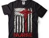Gift For Nurse T-shirt The Official Nurse Flag T-shirt Nurse Tee Shirt
