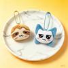 Neues Süßes Tier Plüsch Schlüsselanhänger Set 6 Stile Kawaii Cartoon Stofftier Tasche Anhänger für Mädchen Geschenke