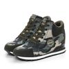 Women Sneakers Autumn Winter Height Increasing Camouflage Female Canvas Shoes Woman Lace-Up Flat Ankle Boots for Women WSH3421