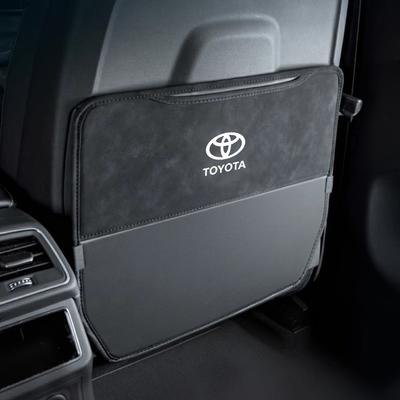 Car Seat Back Protection Pad Prevent Dirty Anti Kick Mat For Corolla RAV4 CHR Yaris Prado Prius Camry Auris Land Cruiser