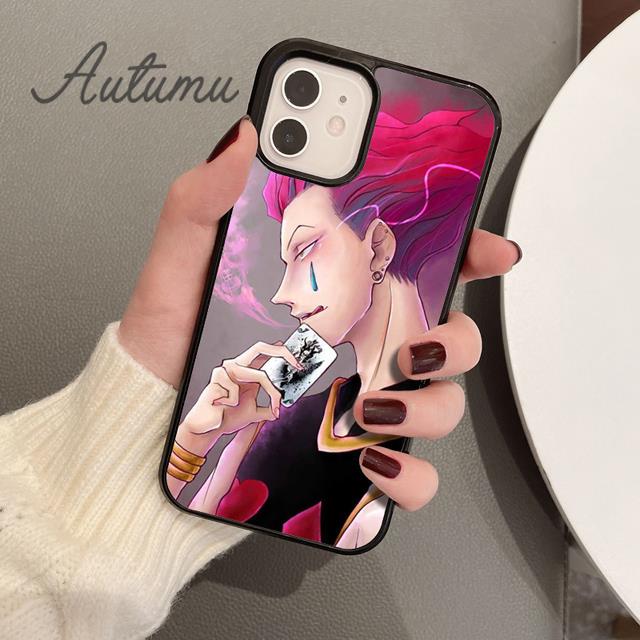 Hunter X HUNTER Hisoka Hrací karta Pouzdro na telefon pro iPhone 11 12 13 14 Pro Max mini XR XS SE 2020 6 7 8 Plus Galaxy S21 S22 Kryt