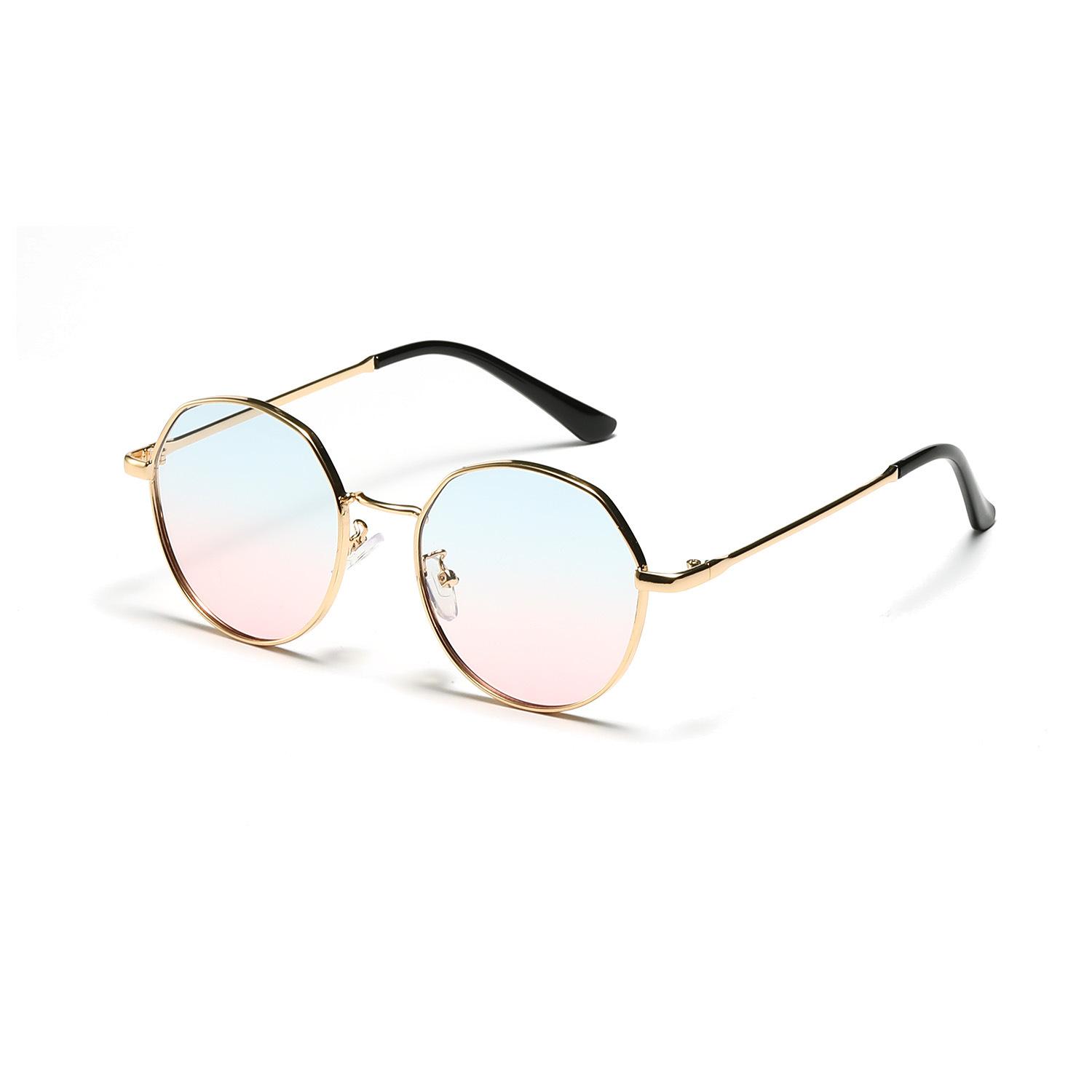 

Круглые очки Prince Glasses Small Frame Sunglasses Женские летние ретро классические простые металлические солнцезащитные очки для мужчин