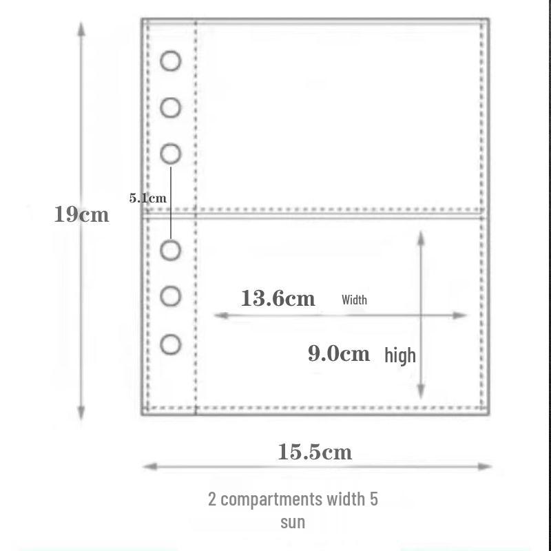 Three-Inch Fluffy Card Binder: Four-Pocket Removable Album for Small Photo Cards and Idol Chasing.