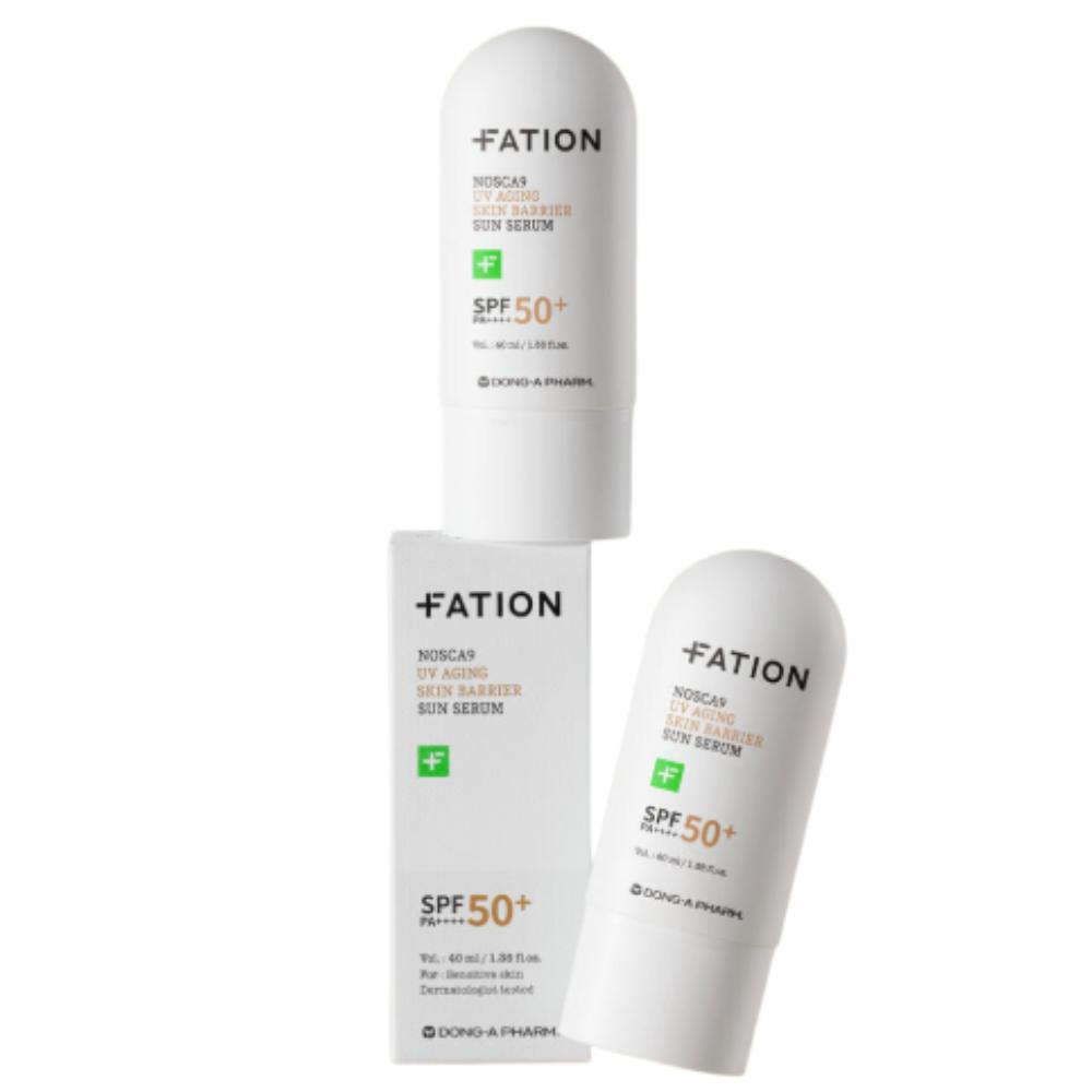 

Fation Nosca9 UV Aging Barrier Sun Serum Double Set (40ml x 2ea) SPF50+ PA++++