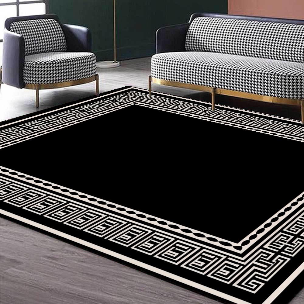 Modern Minimalist Carpet for Living Room Luxury Style Large Room Rugs for Bedroom Decor Home Washable Non-slip Lounge Floor Mats