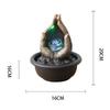 Feng Shui Tabletop Fountain EU 220V Adapter Stylish for Bedroom Decor Tabletop Water Fountain Feng Shui Desktop Home