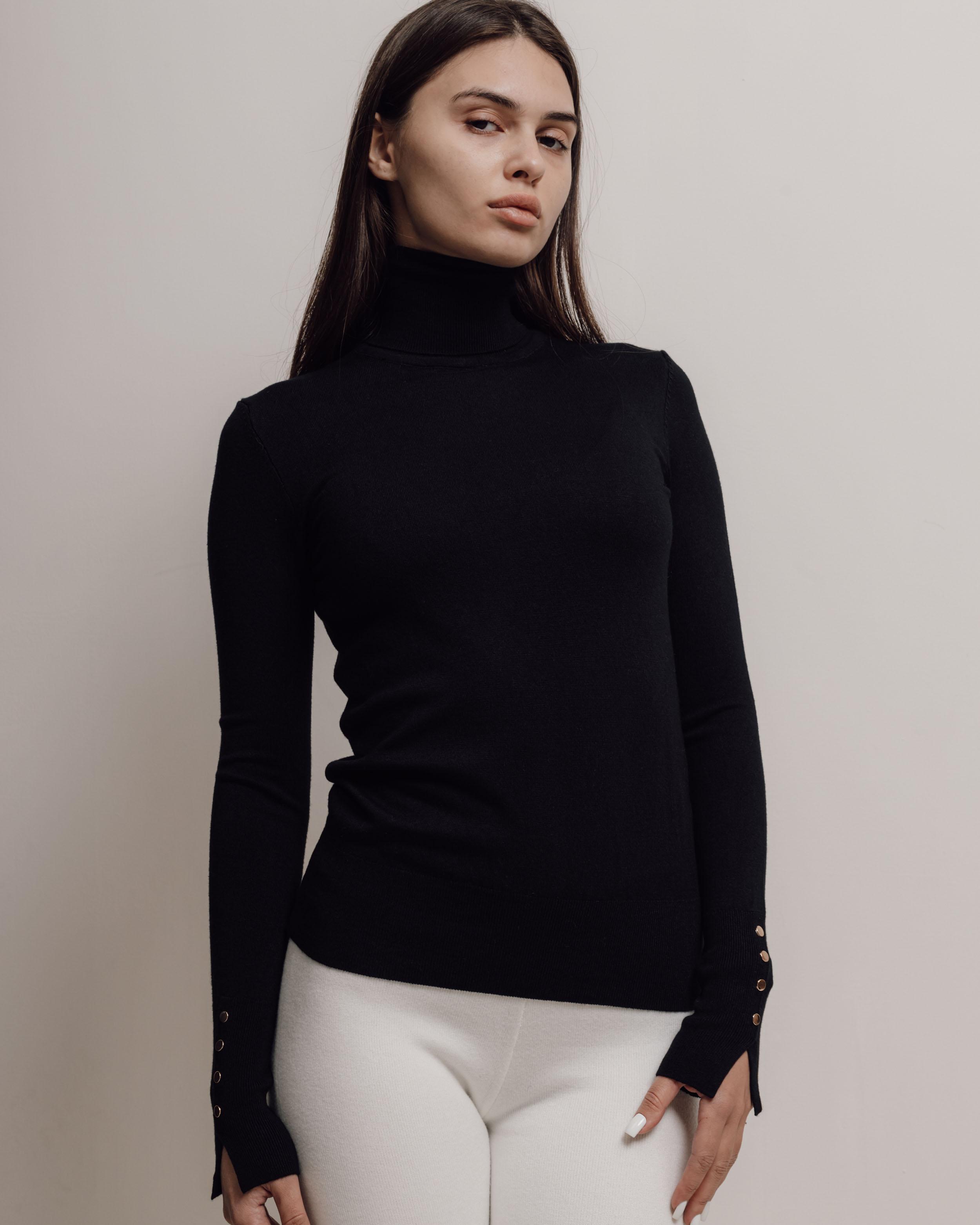 

Гольф жіночий Dilvin 1268 Чорний One Size кавовий