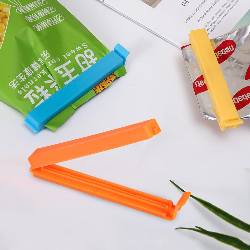 5PCS Portable Kitchen Storage Food Snack Seal Sealing Bag Clips Sealer Clamp Plastic Tool Kitchen Accessories