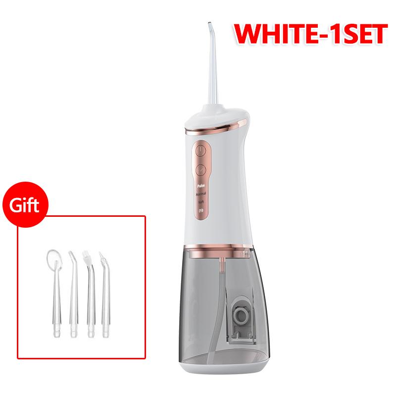 

Портативный ирригатор для полости рта, электрический, для чистки зубов, брекетов, ухода за деснами, для дома, путешествий, беспроводной, USB-перезаряжаемый