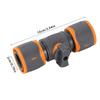 Fast Coupling Water Connector ABS Materials Double Direction Flows Valves Suitable for Hose Sprayed Guns Gardening 2pcs