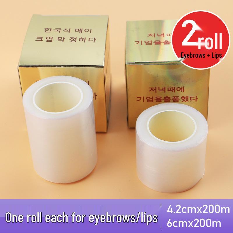 Disposable Transparent PE Film for Tattooing and Eyelash Extensions