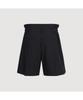 LUCKY CHOUETTE Fabric Belt Sideband Shorts (Black)_Lfpom25200Bkx